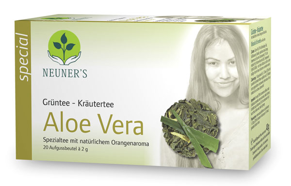 Zöldtea-keverék Aloé Verával